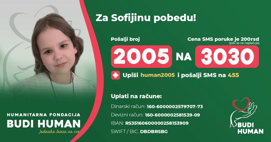 Свештеник упутио јавни апел за помоћ тешко оболелој кћерки Софији: „Помозите нам у највећој животној борби“